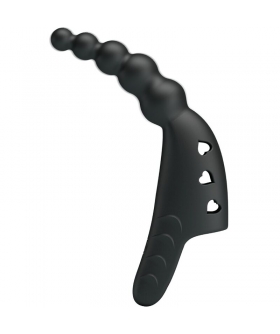 JORDIN Vibromasseur de doigt 10 vibrations noir