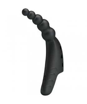JORDIN Vibromasseur de doigt 10 vibrations noir