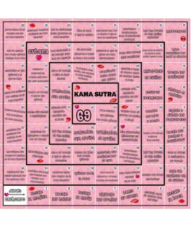 JUEGO CACHONDO KAMA SUTRA Gioco erotico stile Oca con prove piccanti e accessori
