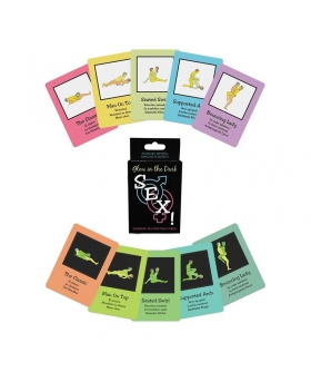 GLOW IN THE DARK SEX! CARDS Jogo de cartas para fantasias sexuais