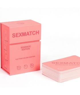 JUEGO SEXMATCH BONDAGE EDITION Jeu de cartes érotique pour couples