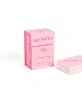 SEXMATCH MASSAGE EDITION Juego de cartas para parejas con desafíos sensuales