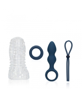 KIT PARA EL Kit para él: placer múltiple y seguro con juguetes reutilizables