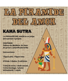 LA PIRAMIDE DEL AMOR Jogo erótico para casais e amigos com desafios divertidos