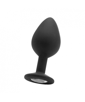 LARGE Plug anal de silicona suave, perfecto para principiantes