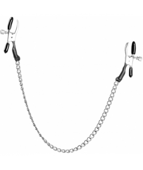 ALLIGATOR NIPPLE CLAMPS Pinças para principiantes com corrente para mamilos