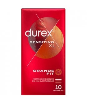 DUREX XL SENSITIVOS Préservatifs sentitivo xl 10 unités