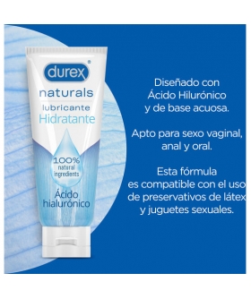 DUREX LUBRICANTE NATURAL Lubrificante naturale con acido ialuronico e pH bilanciato