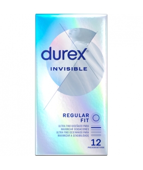 DUREX INVISIBLE EXTRA SENSITIV Preservativo ultra fino y sensitivo para mayor sensibilidad