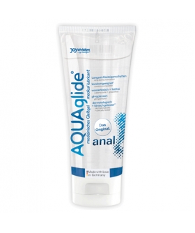 AQUAGLIDE ANAL Lubricante base acuosa, alta calidad, no mancha, sexo anal