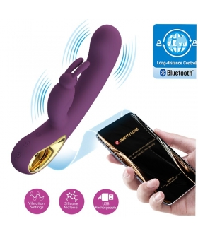 LIAM VIBRADOR RABBIT & Masajeador dual, vibraciones ajustables control remoto