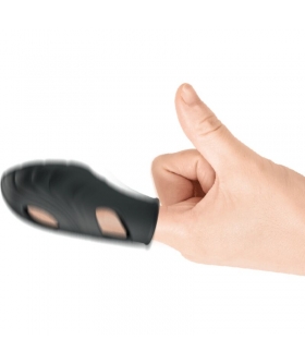 LICH Vibromasseur doigt en silicone doux avec vibrations précises