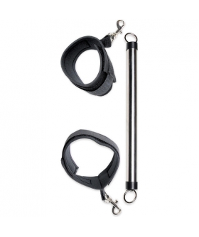 LIMITED EDITION SPREADER BAR Algemas ajustáveis com barra fixa para pulsos ou tornozelos