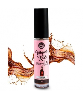 LOVE COLA Gloss à lèvres avec vibrations pour sexe oral