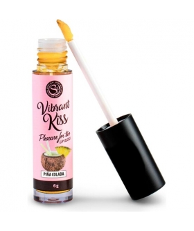 LIP GLOSS VIBRANT KISS Gloss para practicar el sexo oral más dulce y placentero