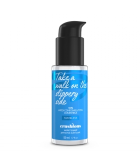 TAKE A WALK Lubricante base agua compatible con juguetes, condones y pie