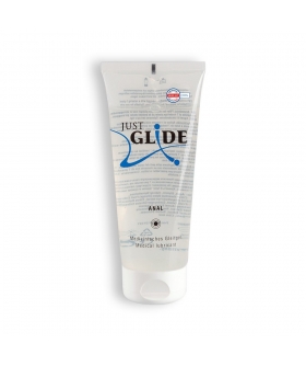 JUST GLIDE ANAL Lubrificante anal vegano de base aquosa, efeito relaxante.