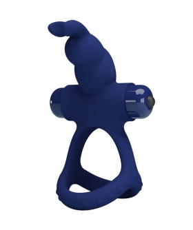CLIMAX360 Anillo vibrador con 10 funciones, estimula conejito y testículos