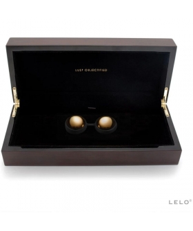 LUNA BEADS LUXE ORO Bolas de kegel de lujo en oro, estimulan y fortalecen
