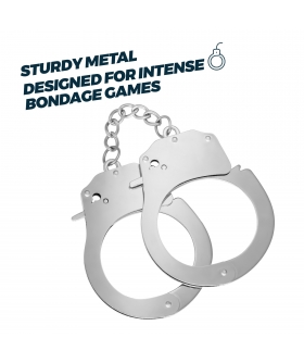 LUST CUFFS
mansette metalliche regolabili e sicure per giochi di ruolo