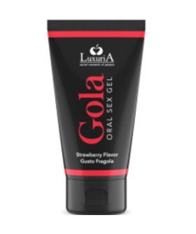 LUXURIA - GOLA GEL ORAL FRESA  Gel commestibile alla fragola per sesso orale