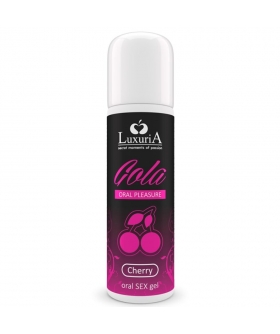 LUXURIA CHERRY Gel commestibile per sesso orale al gusto di ciliegia