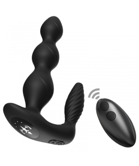 MANFUN VIBRADOR Vibrador com plug anal, estimulação versátil e segura.