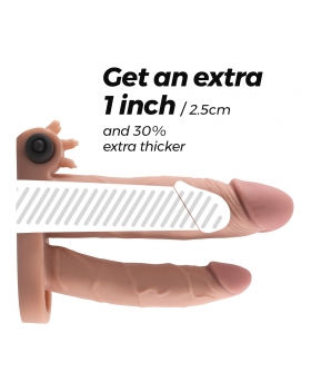 DICKOBI Funda para el pene con vibrador, anillo testicular y consolador