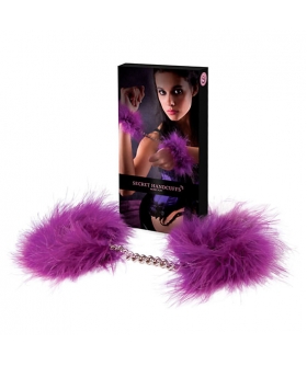 MARABU  SENSATION Secret play menottes marabout violet