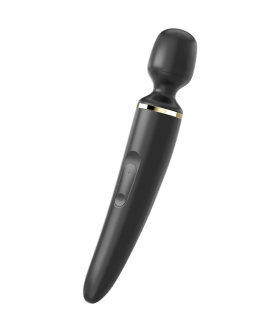 WAND-ER WOMAN Masajeador wand-er woman negro y dorado