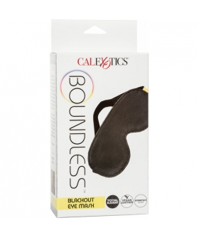 BOUNDLESS BLACKOUT EYE MASK Maschera per occhi imbottita, comoda da indossare, realizzata in pelle vegana