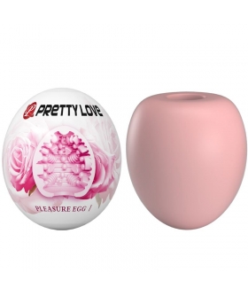 PLEASURE EGG I Œuf masturbateur avec texture interne rainurée