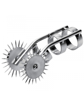 METALHARD  WHEELS Estimulador de dos ruedas para juegos íntimos