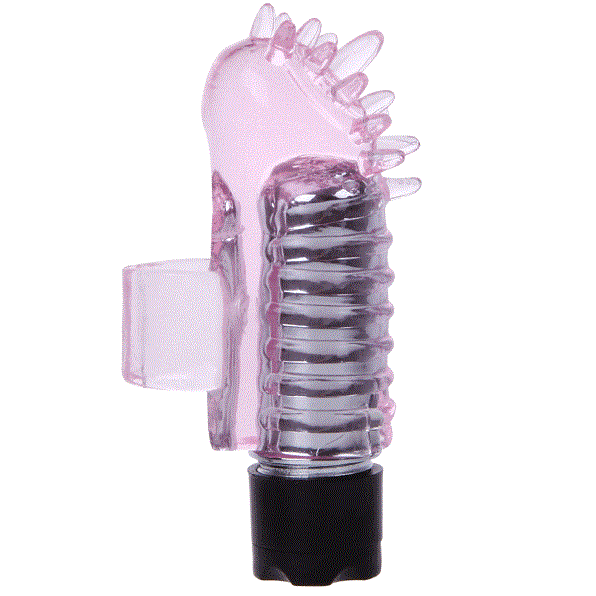 MINI VIBRATOR Vibrador dedo potente, silicona suave, pilas intercambiables