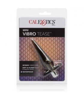 MINI VIBRO TEASE Tapón anal vibrador elegante, portátil, resistente al agua