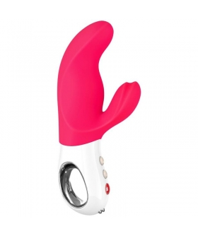 MISS BI Vibrador de doble estimulación para mulheres. silencioso. submersível.