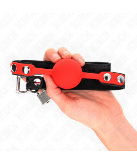 MORDAZA DE BOLA 4 CM DE SILICO Descobre as mordaças KINK: o equilíbrio perfeito entre conforto, segurança e estilo para o