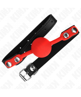 MORDAZA DE BOLA 4 CM DE SILICO Mordaci BDSM: varietà, comfort e sicurezza in silicone