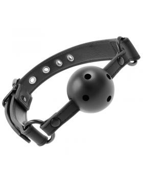 MORDAZA BUCKLE Mordacchia BDSM vegana regolabile, comoda e sicura per coppie