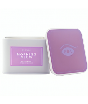 CANDLE MORNING GLOW Candela sensuale con feromoni e fragranze seducenti.