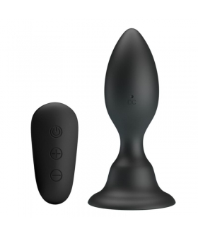 MR PLAY PLUG Plug anal con vibración, control remoto, impermeable