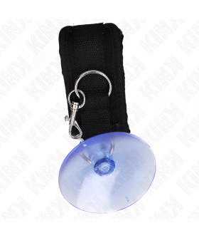 MUÑEQUERAS CON VENTOSA NEGRO A Algemas BDSM: Controlo, conforto e estilo garantidos