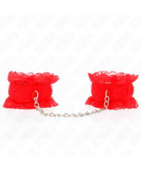 MUÑEQUERAS ELÁSTICAS DE ENCAJE Pulseiras bdsm: controlo, conforto e estilo garantidos.