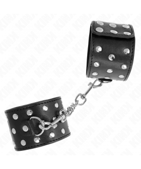 MUÑEQUERAS ESTILO PUNK AJUSTAB Voici des menottes BDSM KINK qui allient élégance, confort et fonctionnalité.