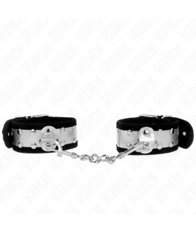 MUÑEQUERAS FINAS NEGRO / PLATE Pulseiras bdsm: estilo, conforto, controlo e funcionalidade.