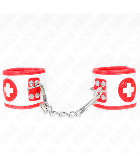 MUÑEQUERAS MINI ENFERMERA AJUS Pulseiras de pulso bdsm kink: estilo, conforto, segurança e funcionalidade.