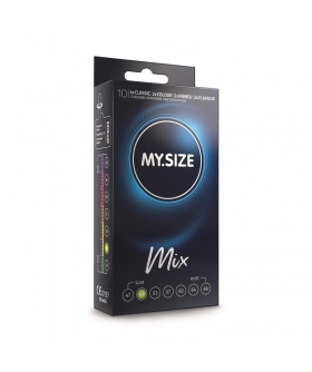 MY SIZE MIX 49 Préservatifs my size mix en 7 mots: variés, sûrs, confortables, sensibles, qualité, plaisi