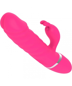 NASTY DILDO VIBRADOR RABBIT FU Vibromasseur sophistiqué, rechargeable et polyvalent avec de multiples fonctions.