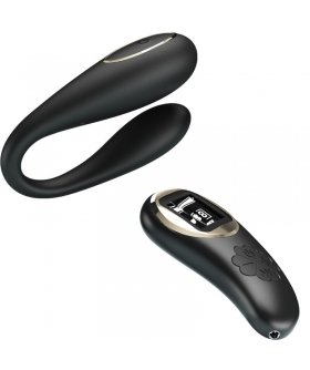 NATHAN Vibrateur pour couple avec double stimulation, rechargeable.