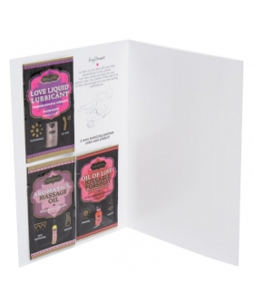 NAUGHTY NOTE Kit de productos sensuales para avivar la pasión en pareja